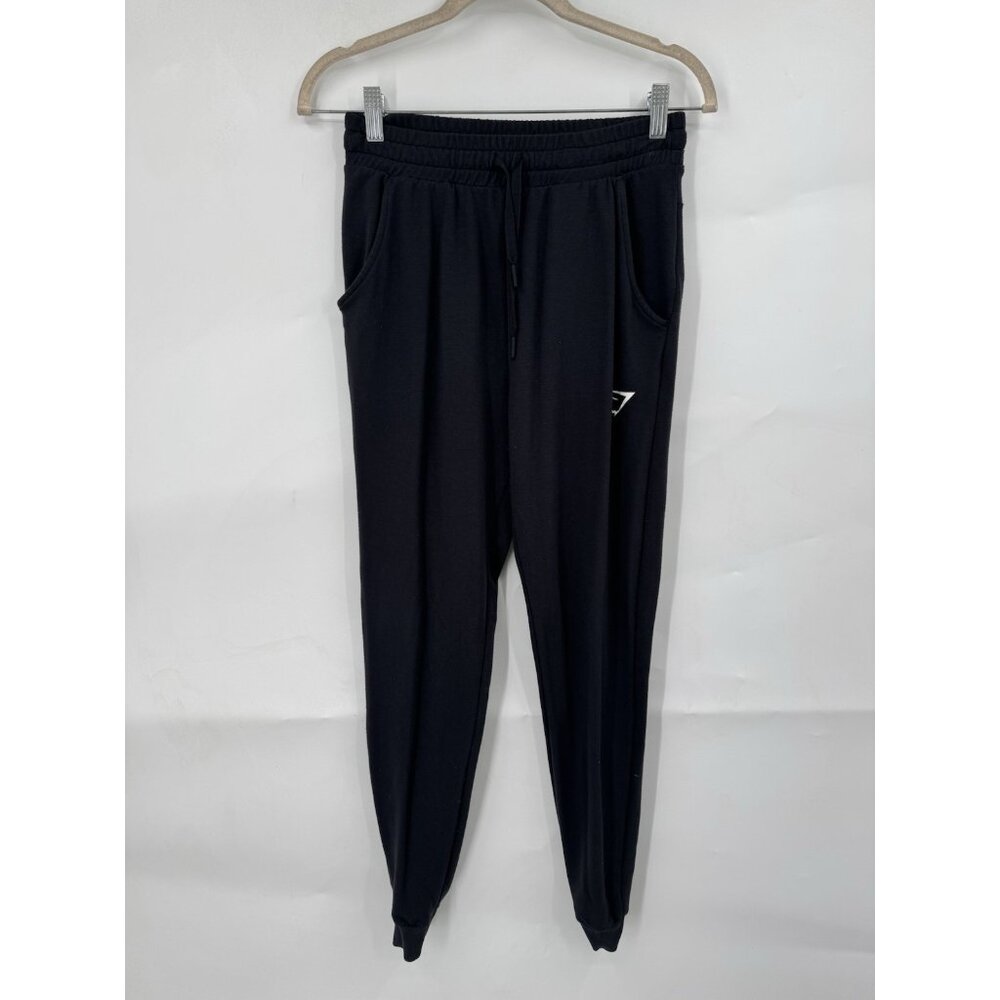 Gymshark Athleisure Jogger Pants Women S Black Lounge Athletic Workout Casual‎